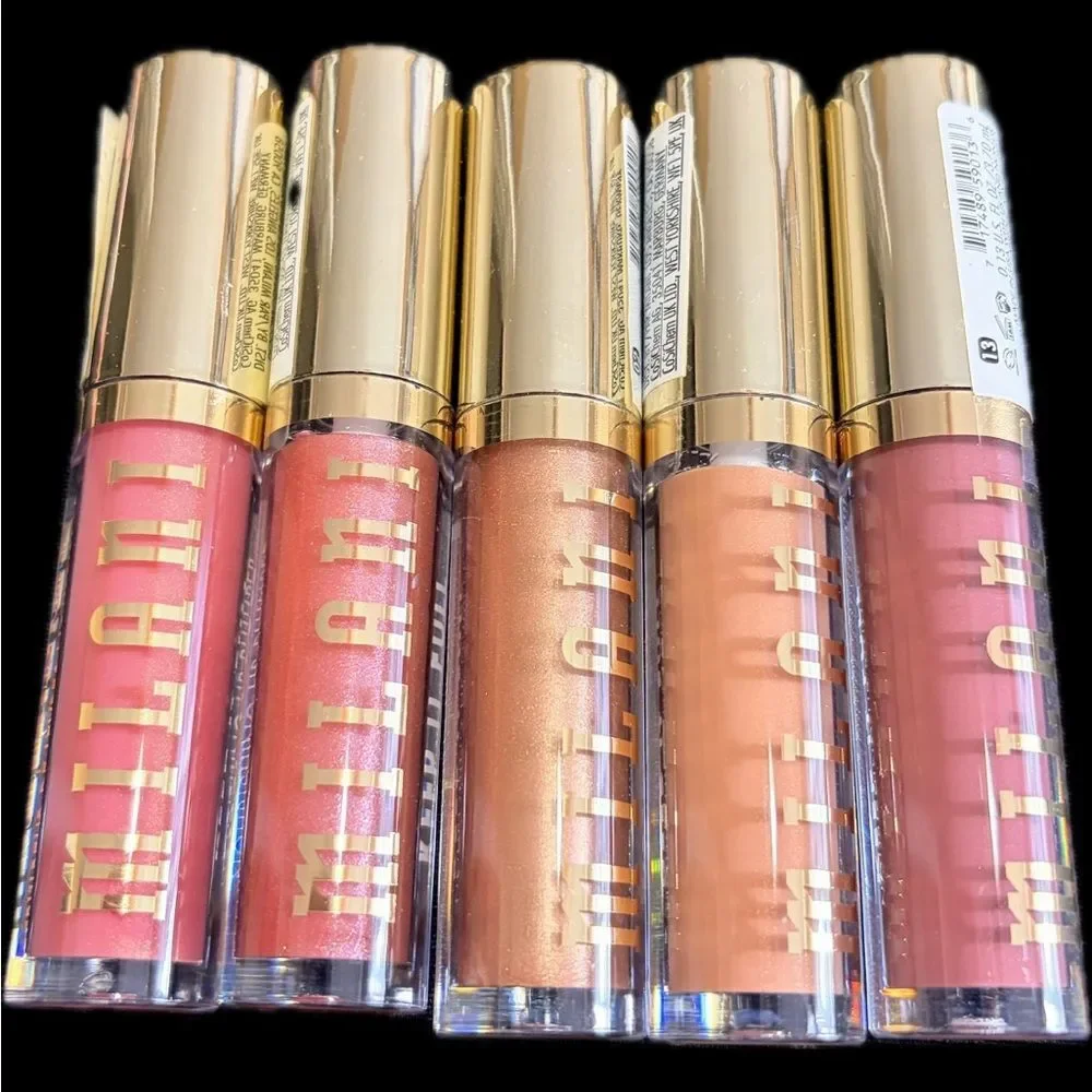 🦋 Milani 01 CHAMPAGNE Lip Gloss Plumper New FullSz